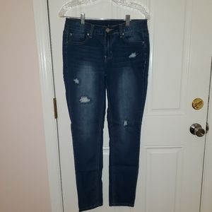 New Directions Womens Straight Leg Denim Jeans Size 6 EUC